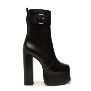 SCHUTZ Aberdeen Leather Platform Booties